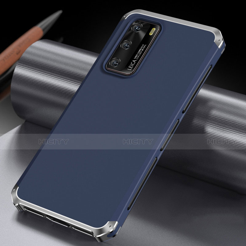 Funda Lujo Marco de Aluminio Carcasa T04 para Huawei P40