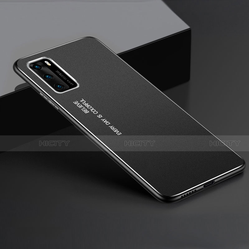 Funda Lujo Marco de Aluminio Carcasa T05 para Huawei P40