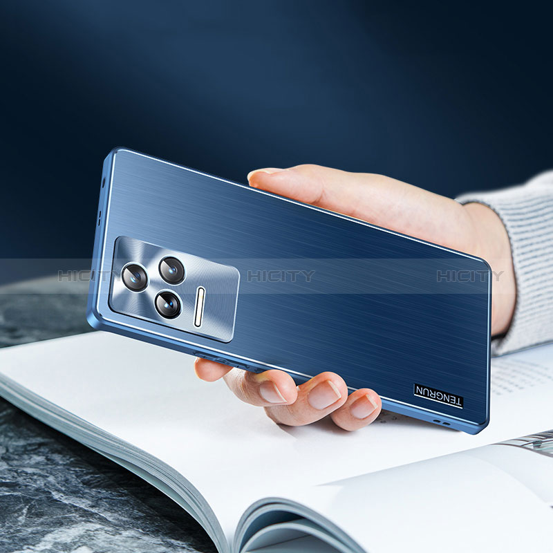 Funda Lujo Marco de Aluminio y Silicona Carcasa Bumper J01 para Xiaomi Redmi K50 5G