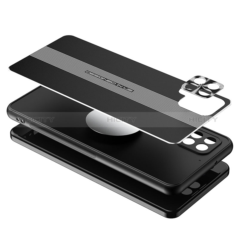 Funda Lujo Marco de Aluminio y Silicona Carcasa Bumper JL1 para Samsung Galaxy A12 5G