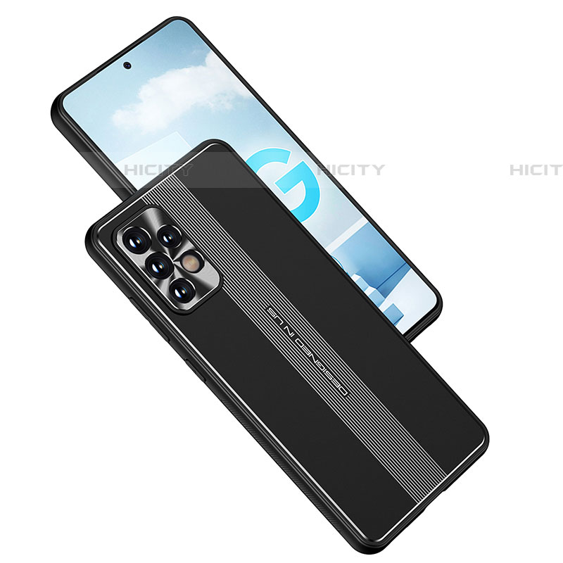 Funda Lujo Marco de Aluminio y Silicona Carcasa Bumper JL1 para Samsung Galaxy A52 4G