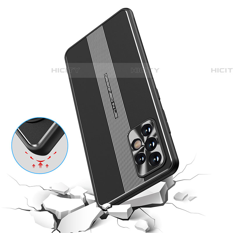 Funda Lujo Marco de Aluminio y Silicona Carcasa Bumper JL1 para Samsung Galaxy A52 4G