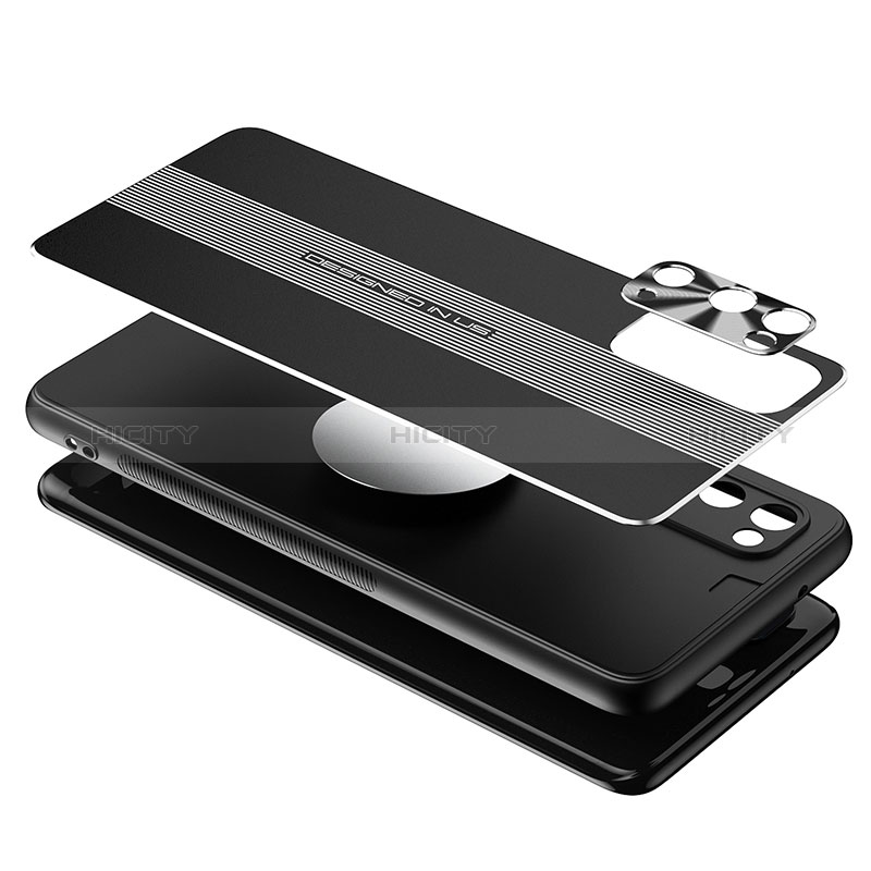 Funda Lujo Marco de Aluminio y Silicona Carcasa Bumper JL1 para Samsung Galaxy S20