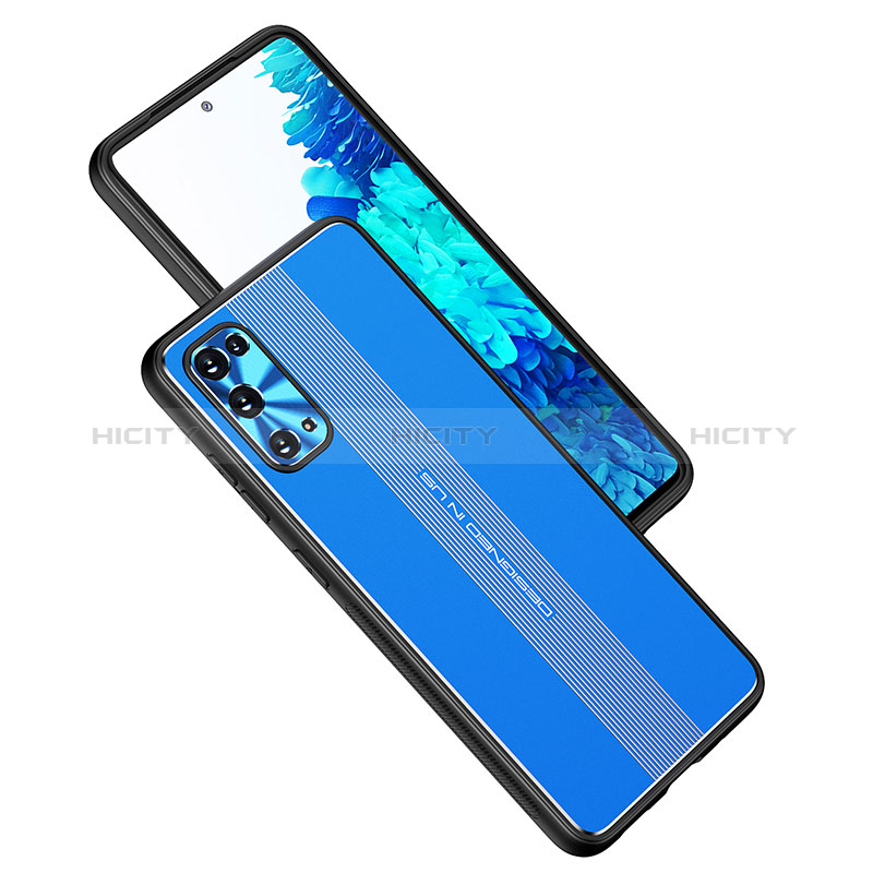 Funda Lujo Marco de Aluminio y Silicona Carcasa Bumper JL1 para Samsung Galaxy S20 FE (2022) 5G