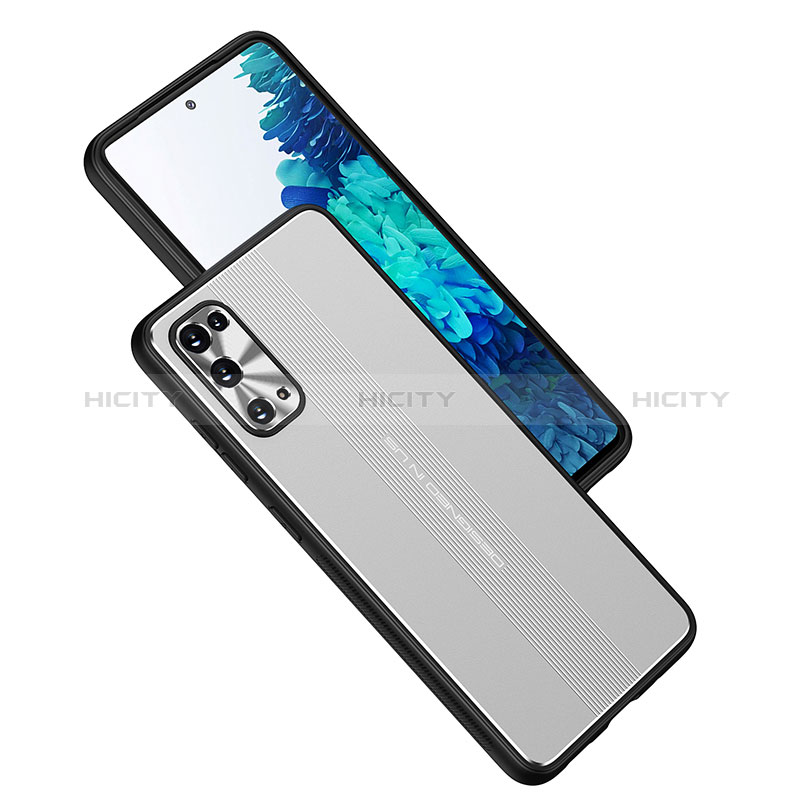 Funda Lujo Marco de Aluminio y Silicona Carcasa Bumper JL1 para Samsung Galaxy S20 Lite 5G