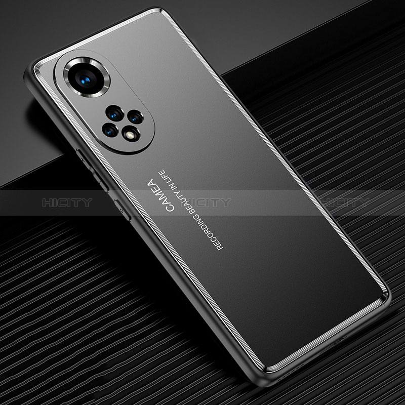 Funda Lujo Marco de Aluminio y Silicona Carcasa Bumper JL2 para Huawei Honor 50 5G