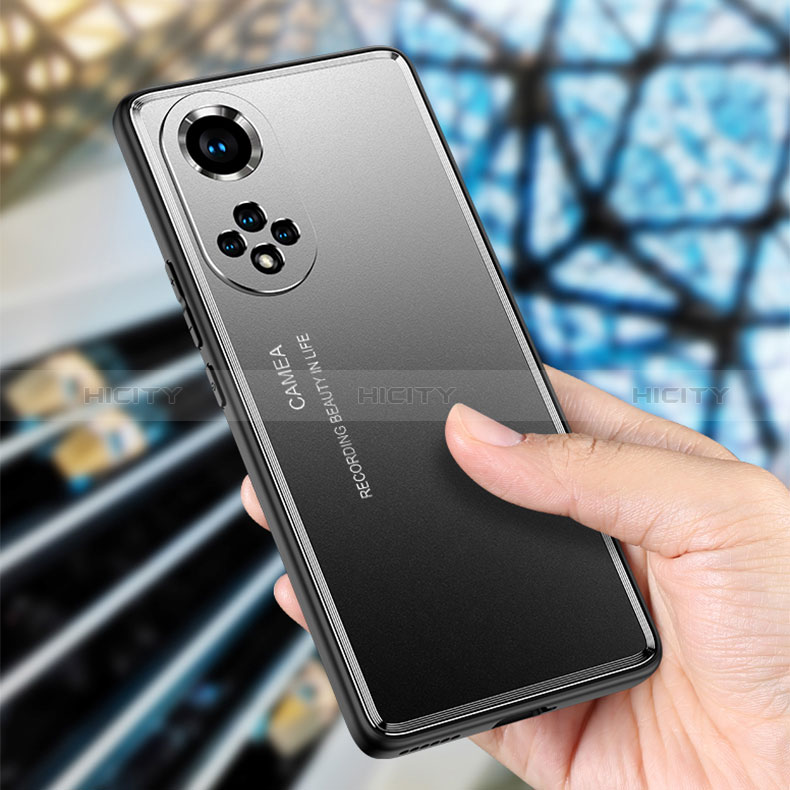 Funda Lujo Marco de Aluminio y Silicona Carcasa Bumper JL2 para Huawei Honor 50 Pro 5G