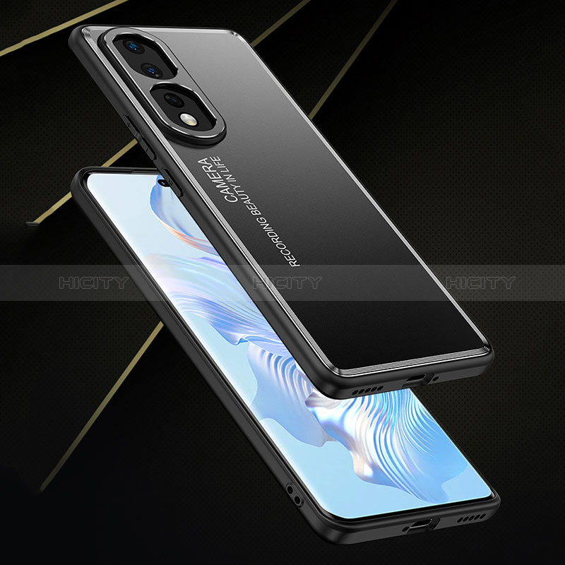 Funda Lujo Marco de Aluminio y Silicona Carcasa Bumper JL2 para Huawei Honor 80 Pro 5G