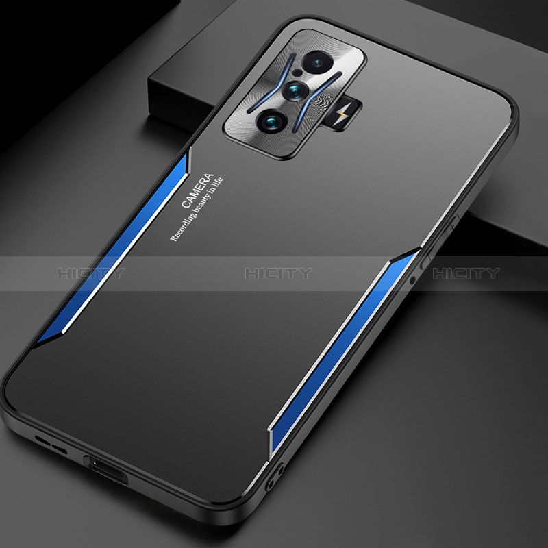 Funda Lujo Marco de Aluminio y Silicona Carcasa Bumper JL2 para Xiaomi Redmi K50 Gaming 5G