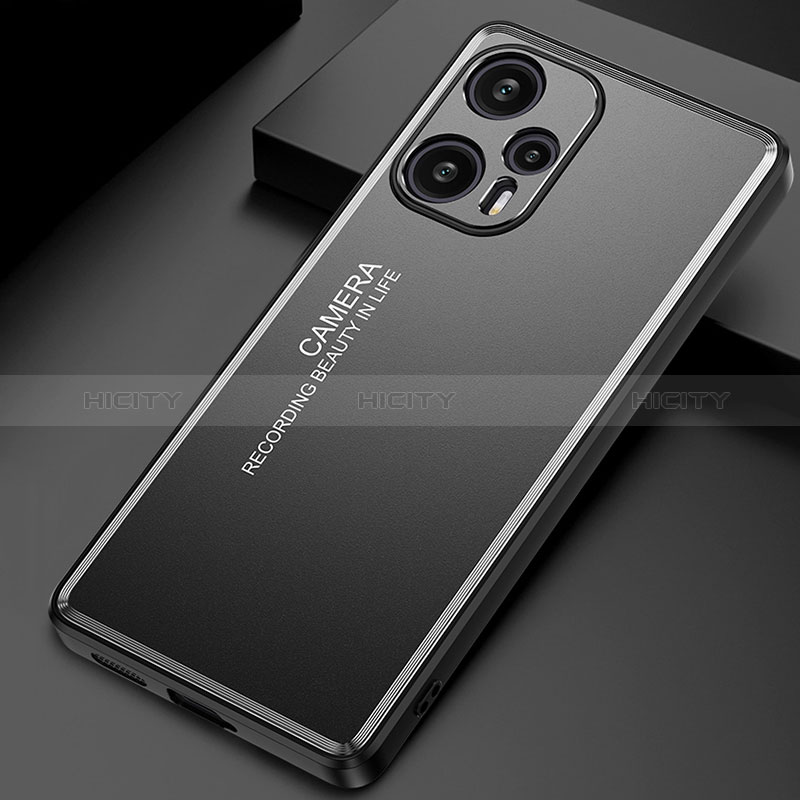 Funda Lujo Marco de Aluminio y Silicona Carcasa Bumper JL2 para Xiaomi Redmi Note 12 Turbo 5G