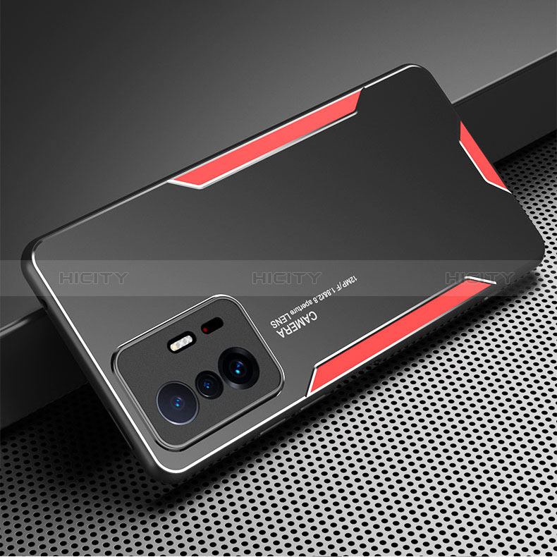 Funda Lujo Marco de Aluminio y Silicona Carcasa Bumper para Xiaomi Mi 11T Pro 5G