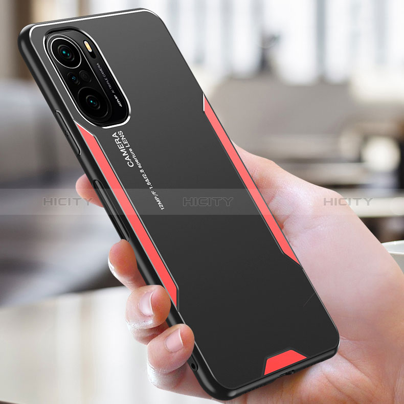 Funda Lujo Marco de Aluminio y Silicona Carcasa Bumper para Xiaomi Mi 11X 5G