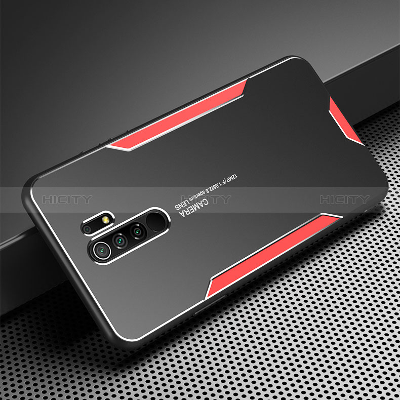 Funda Lujo Marco de Aluminio y Silicona Carcasa Bumper para Xiaomi Poco M2