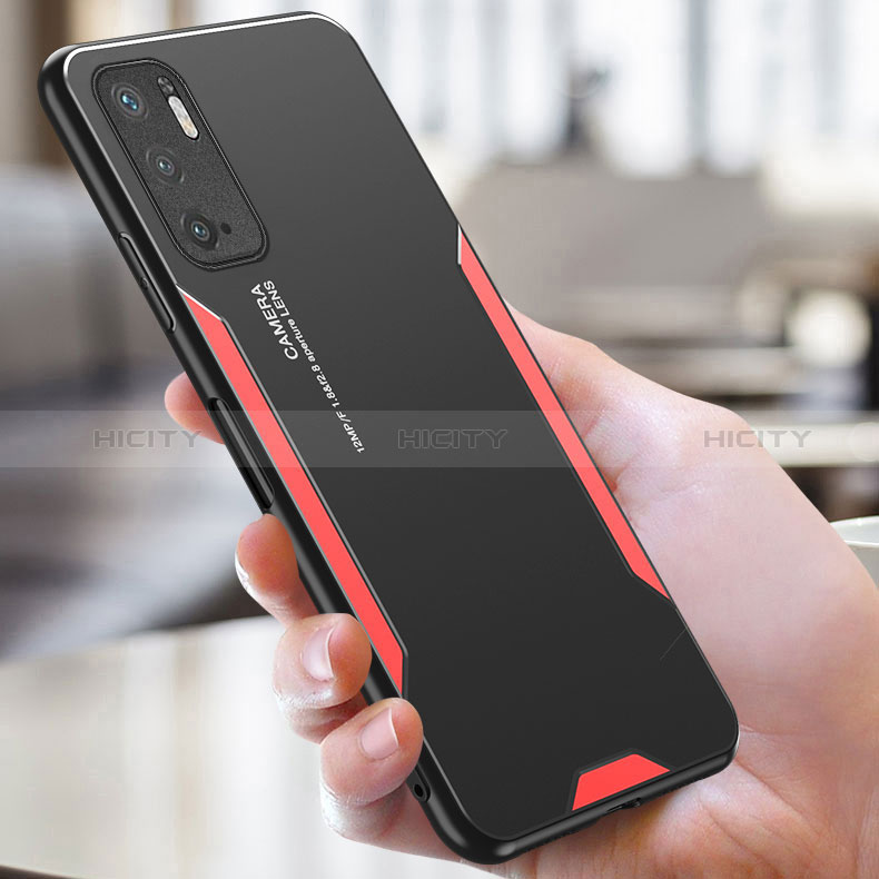 Funda Lujo Marco de Aluminio y Silicona Carcasa Bumper para Xiaomi Redmi Note 11 SE 5G