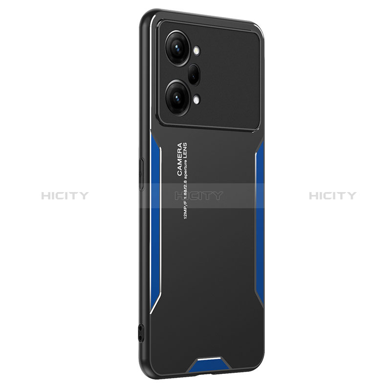 Funda Lujo Marco de Aluminio y Silicona Carcasa Bumper PB1 para Oppo K10 Pro 5G