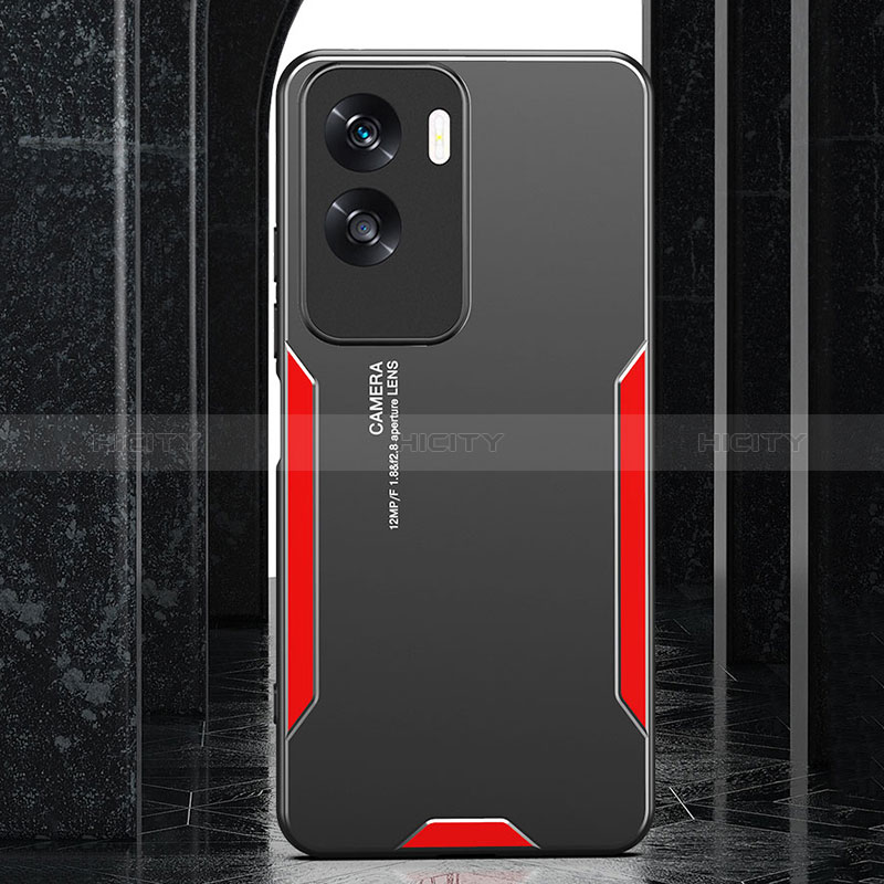 Funda Lujo Marco de Aluminio y Silicona Carcasa Bumper PB2 para Huawei Honor X50i 5G