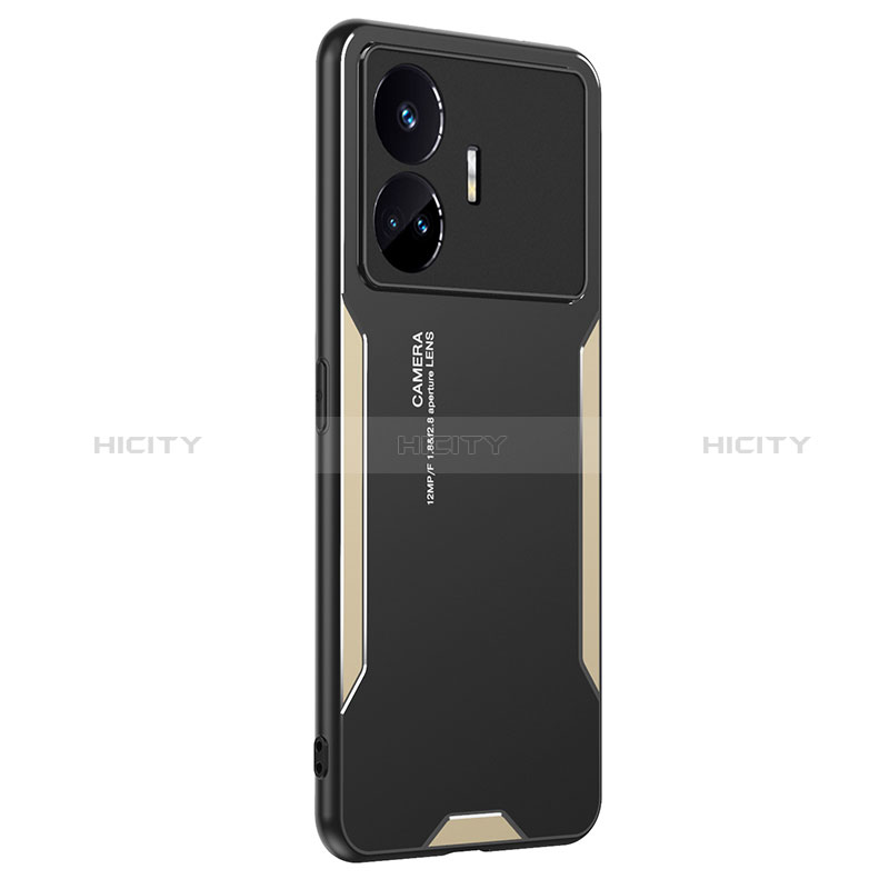 Funda Lujo Marco de Aluminio y Silicona Carcasa Bumper PB2 para Realme GT Neo5 SE 5G