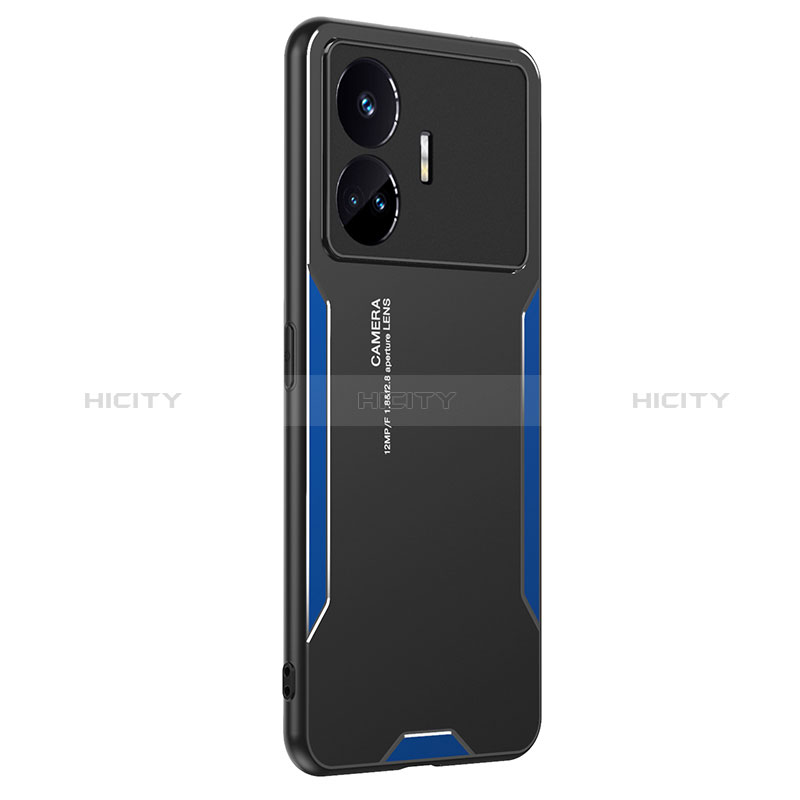 Funda Lujo Marco de Aluminio y Silicona Carcasa Bumper PB2 para Realme GT Neo5 SE 5G