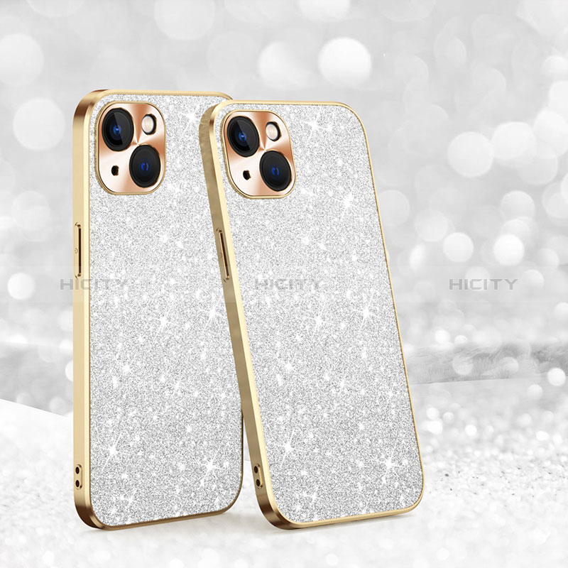 Funda Silicona Carcasa Goma Bling-Bling AC1 para Apple iPhone 13