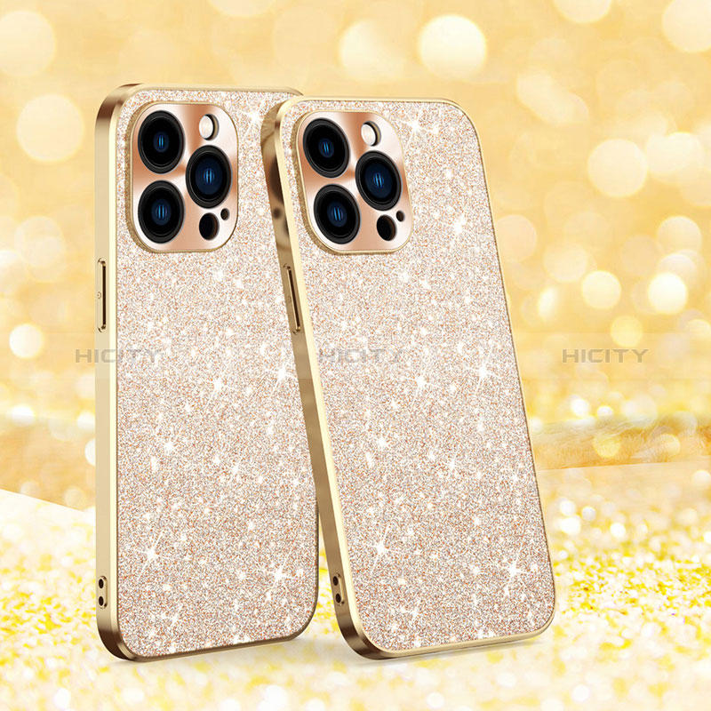 Funda Silicona Carcasa Goma Bling-Bling AC1 para Apple iPhone 14 Pro