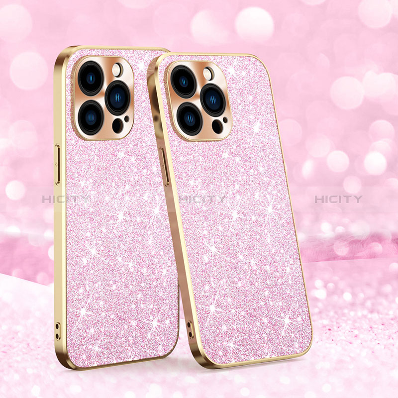 Funda Silicona Carcasa Goma Bling-Bling AC1 para Apple iPhone 15 Pro