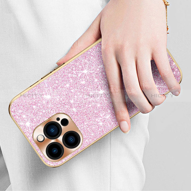 Funda Silicona Carcasa Goma Bling-Bling AC1 para Apple iPhone 15 Pro