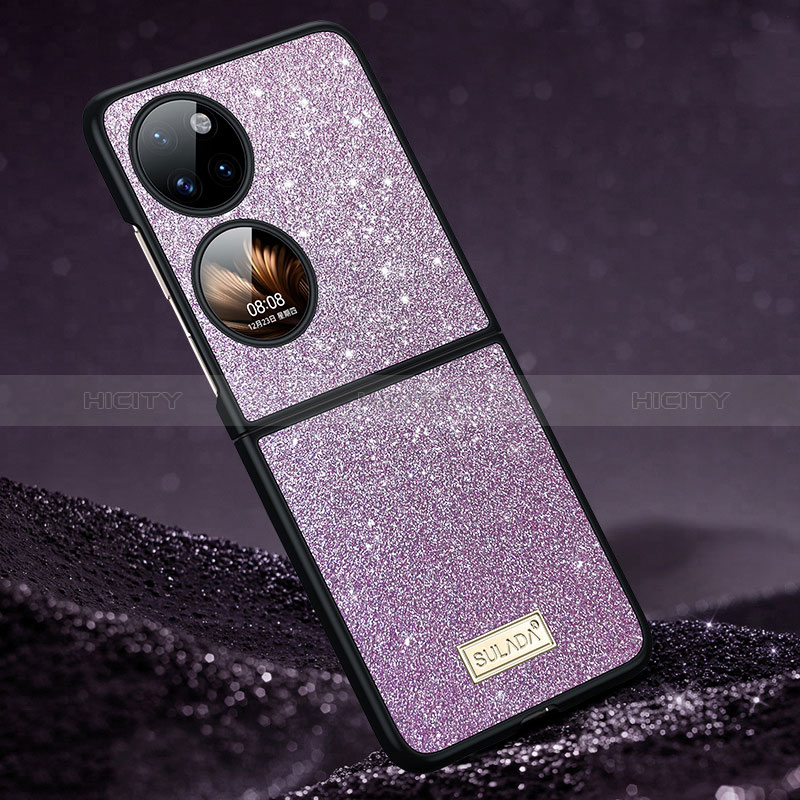 Funda Silicona Carcasa Goma Bling-Bling LD1 para Huawei P50 Pocket