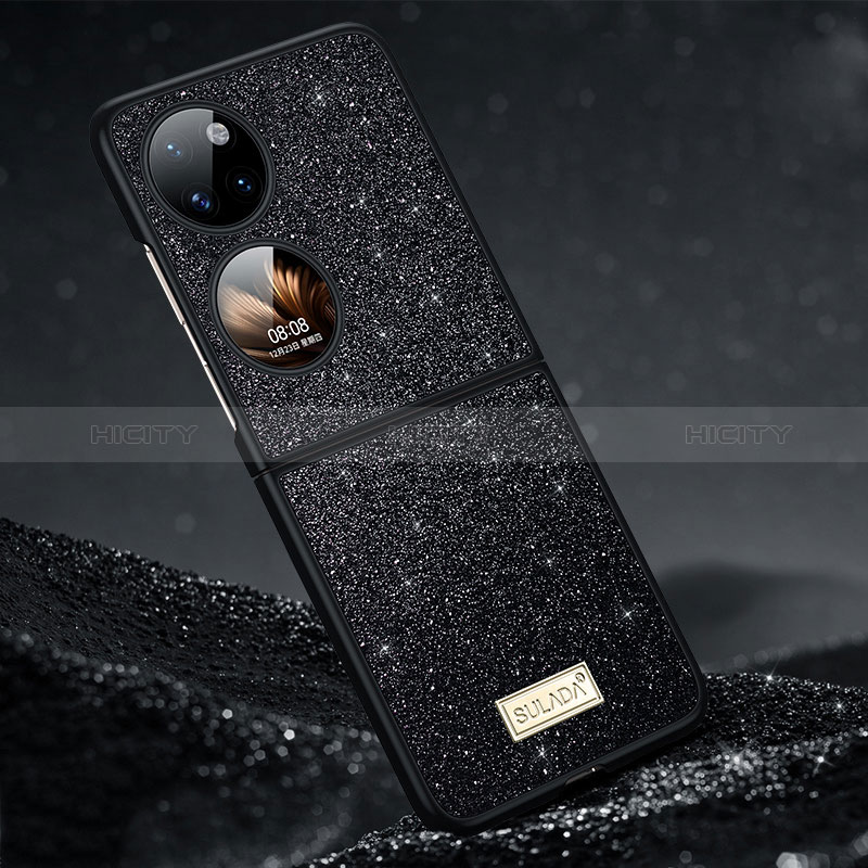 Funda Silicona Carcasa Goma Bling-Bling LD1 para Huawei P50 Pocket