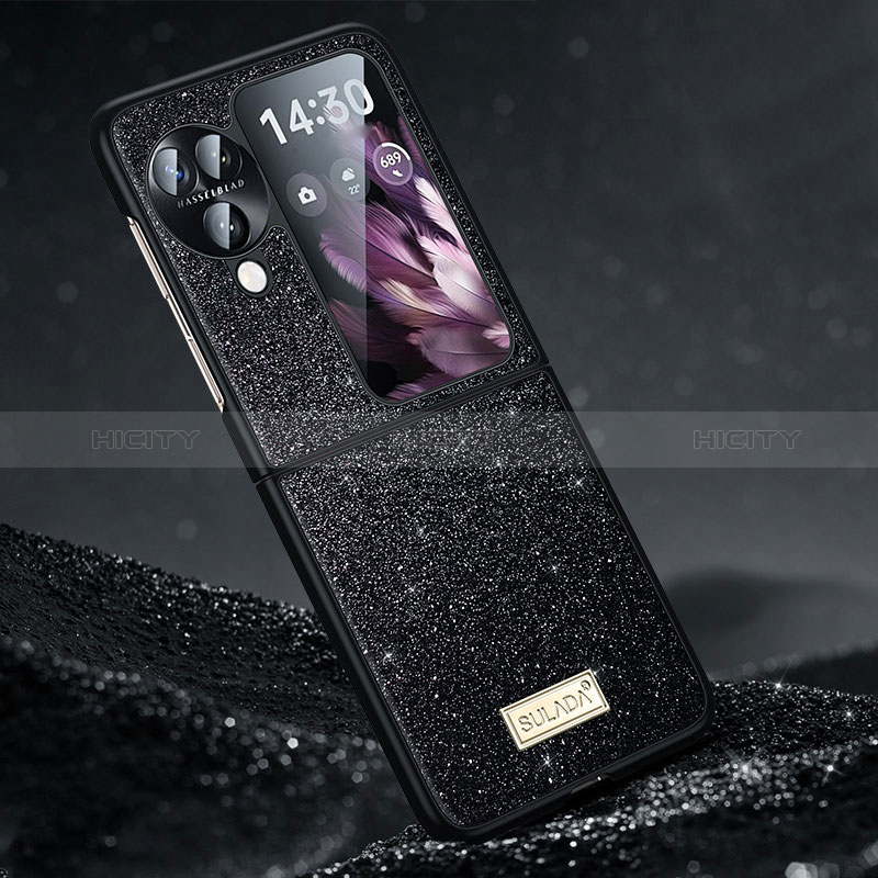 Funda Silicona Carcasa Goma Bling-Bling LD1 para Oppo Find N3 Flip 5G