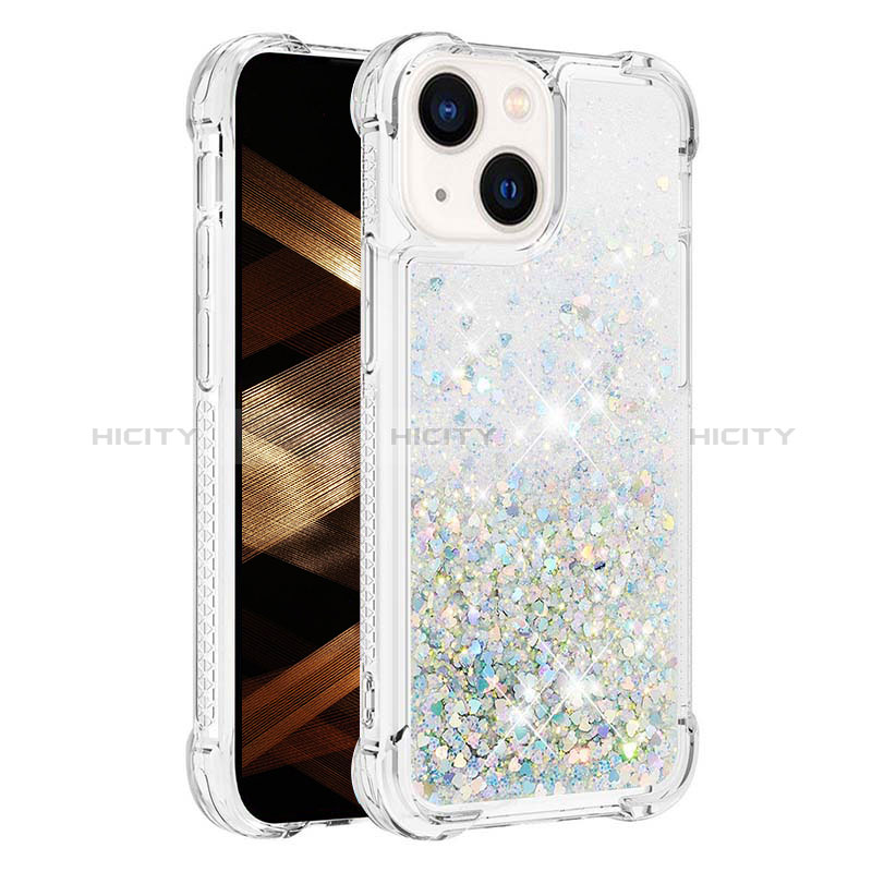 Funda Silicona Carcasa Goma Bling-Bling S01 para Apple iPhone 13