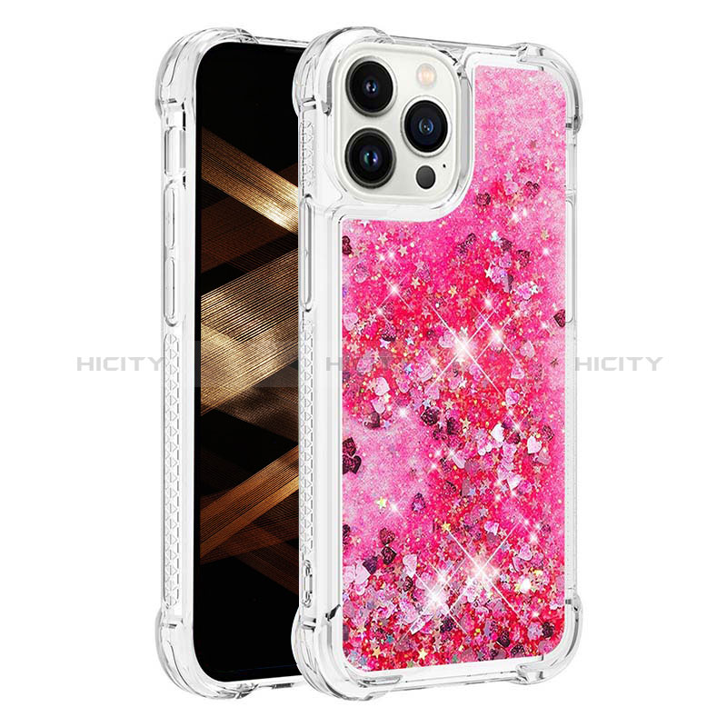 Funda Silicona Carcasa Goma Bling-Bling S01 para Apple iPhone 14 Pro