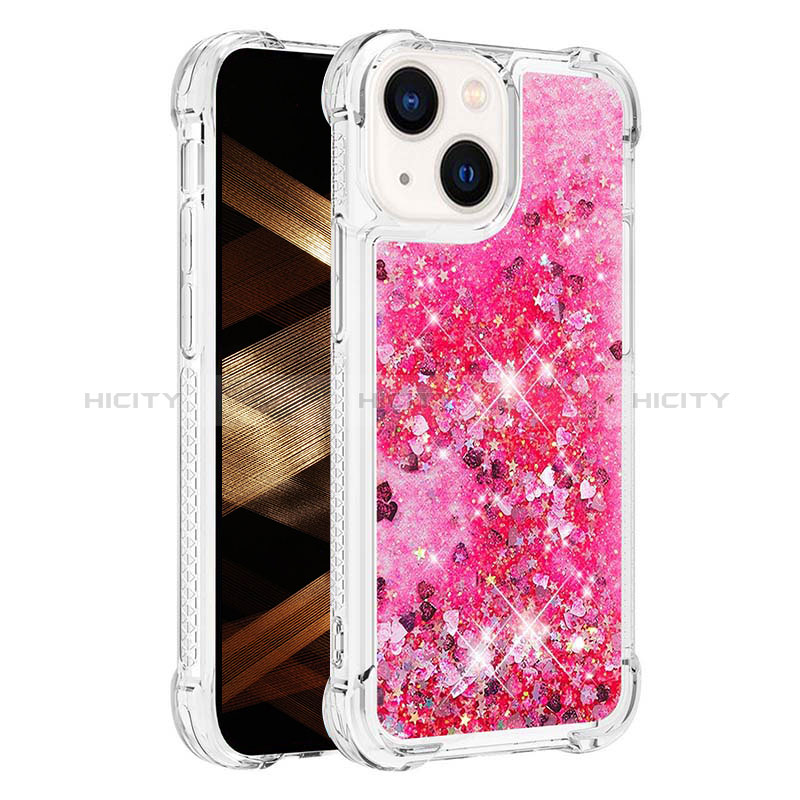 Funda Silicona Carcasa Goma Bling-Bling S01 para Apple iPhone 15 Plus