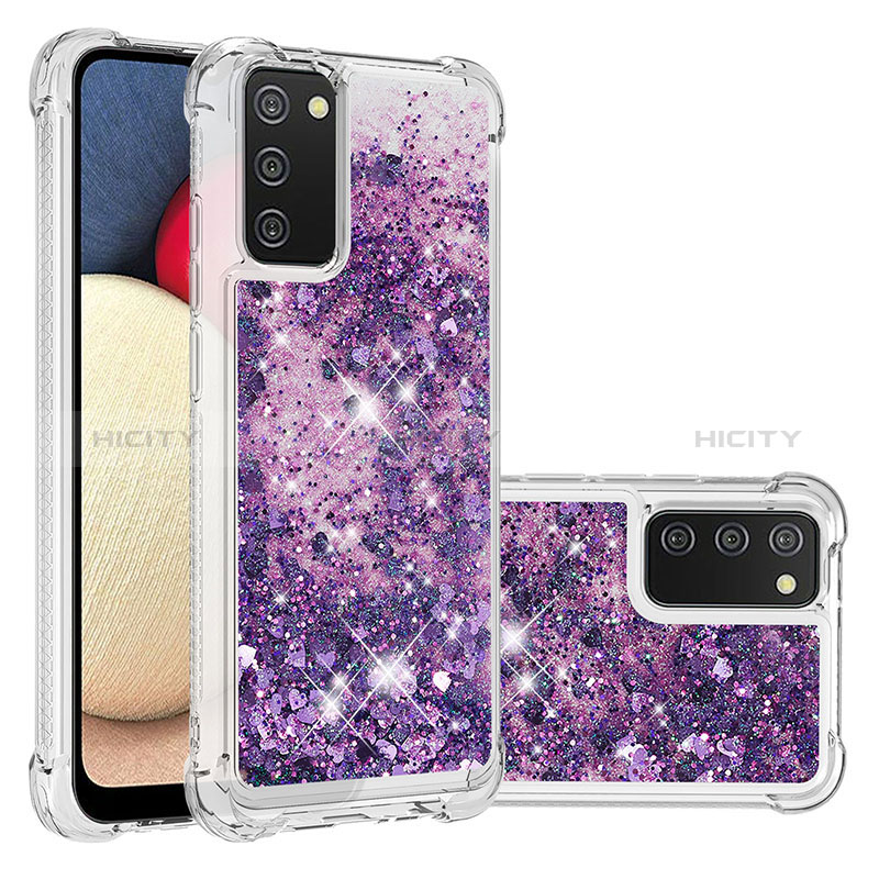 Funda Silicona Carcasa Goma Bling-Bling S01 para Samsung Galaxy A02s