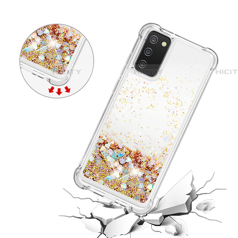 Funda Silicona Carcasa Goma Bling-Bling S01 para Samsung Galaxy A03s