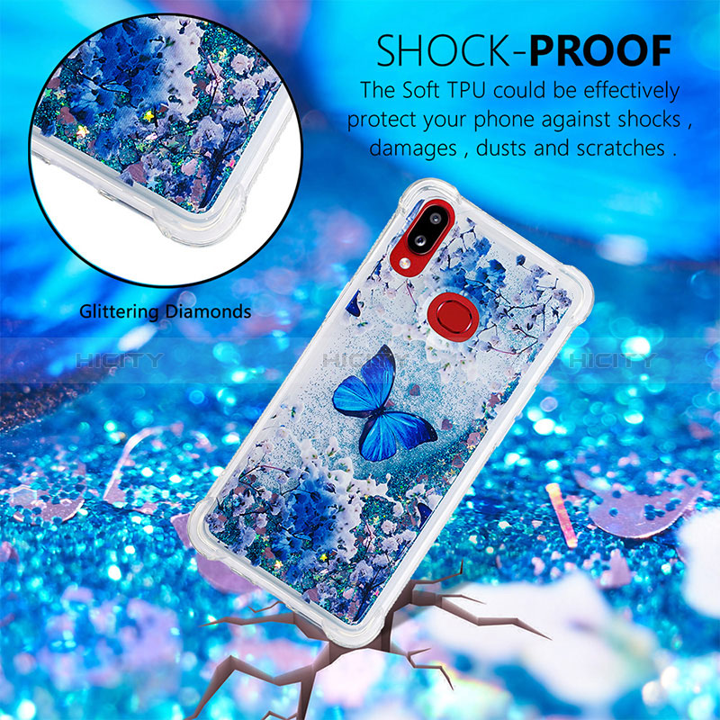 Funda Silicona Carcasa Goma Bling-Bling S01 para Samsung Galaxy A10s