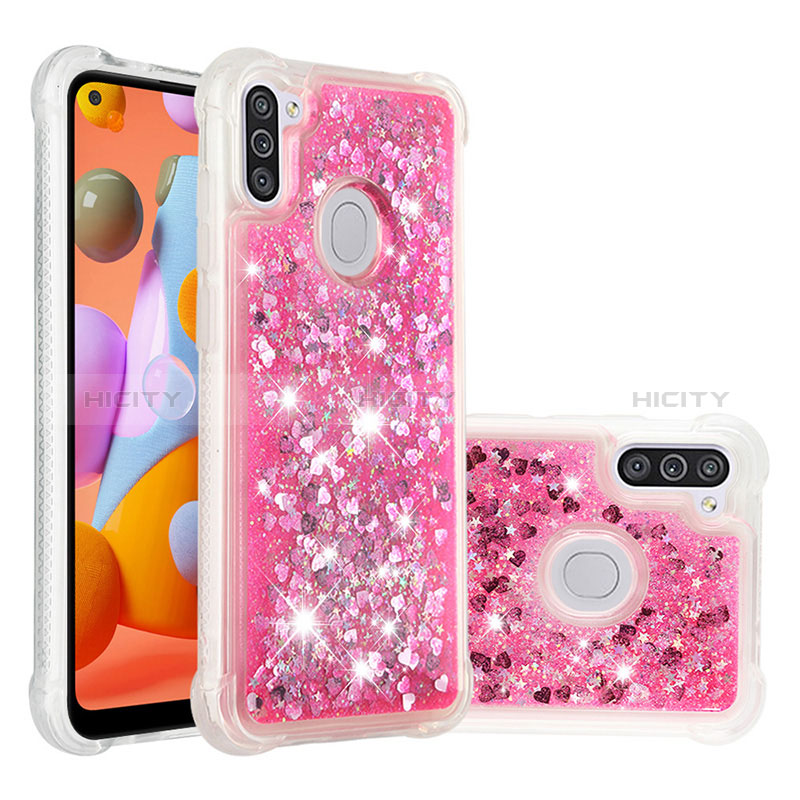 Funda Silicona Carcasa Goma Bling-Bling S01 para Samsung Galaxy A11