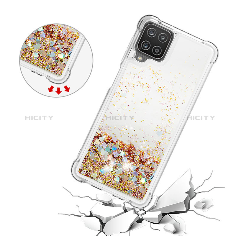 Funda Silicona Carcasa Goma Bling-Bling S01 para Samsung Galaxy A12