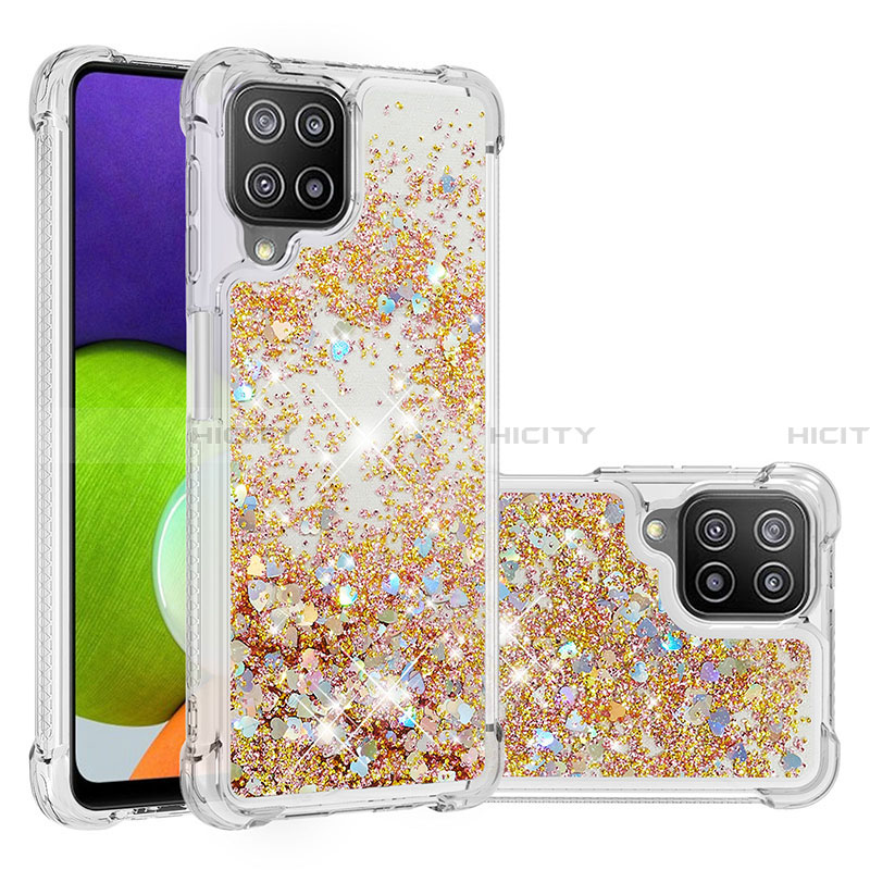 Funda Silicona Carcasa Goma Bling-Bling S01 para Samsung Galaxy A22 4G