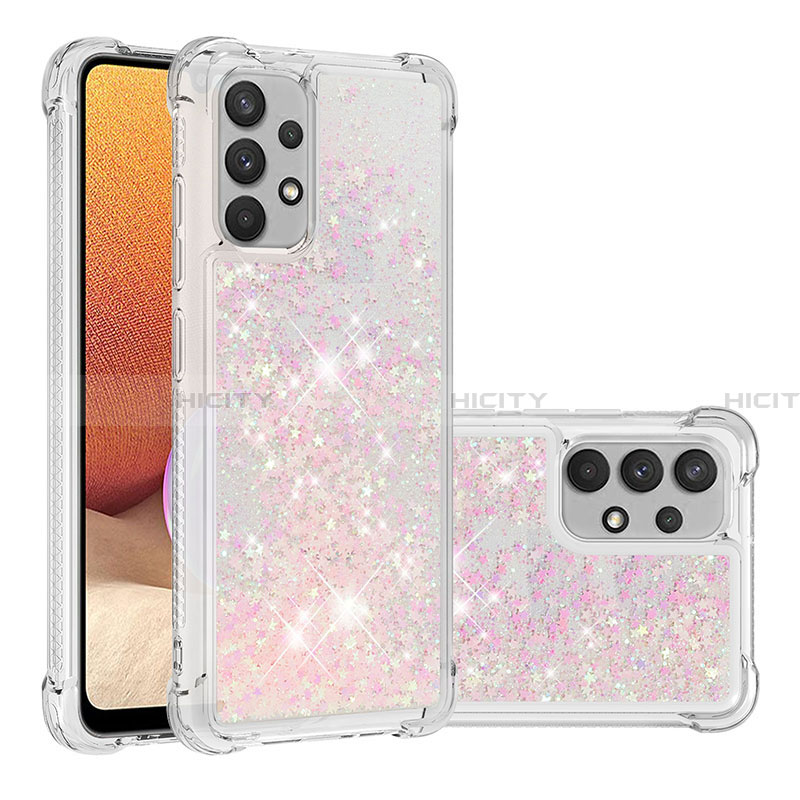 Funda Silicona Carcasa Goma Bling-Bling S01 para Samsung Galaxy A32 4G