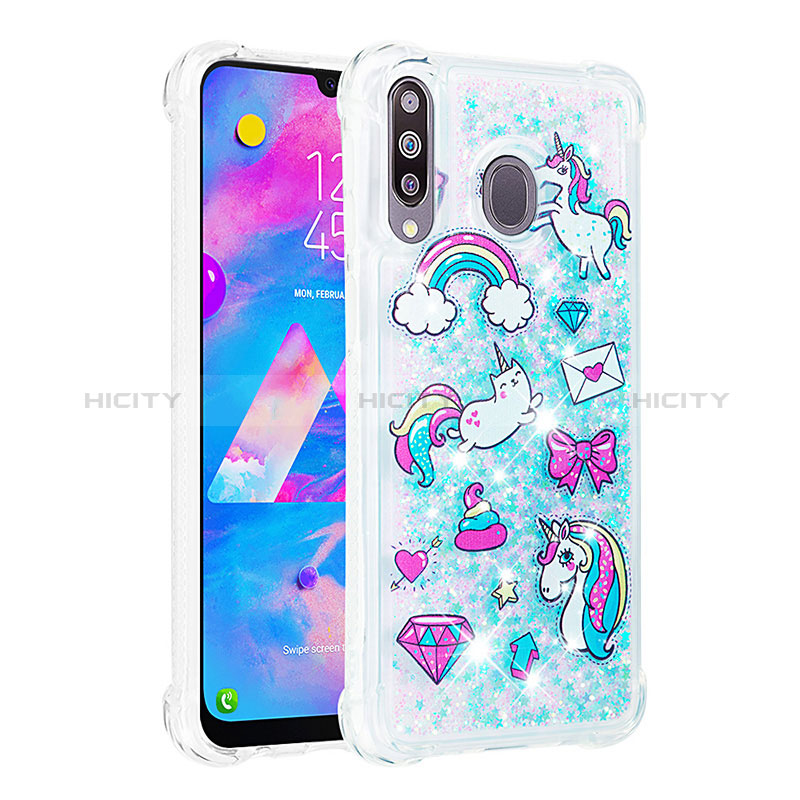 Funda Silicona Carcasa Goma Bling-Bling S01 para Samsung Galaxy A40s