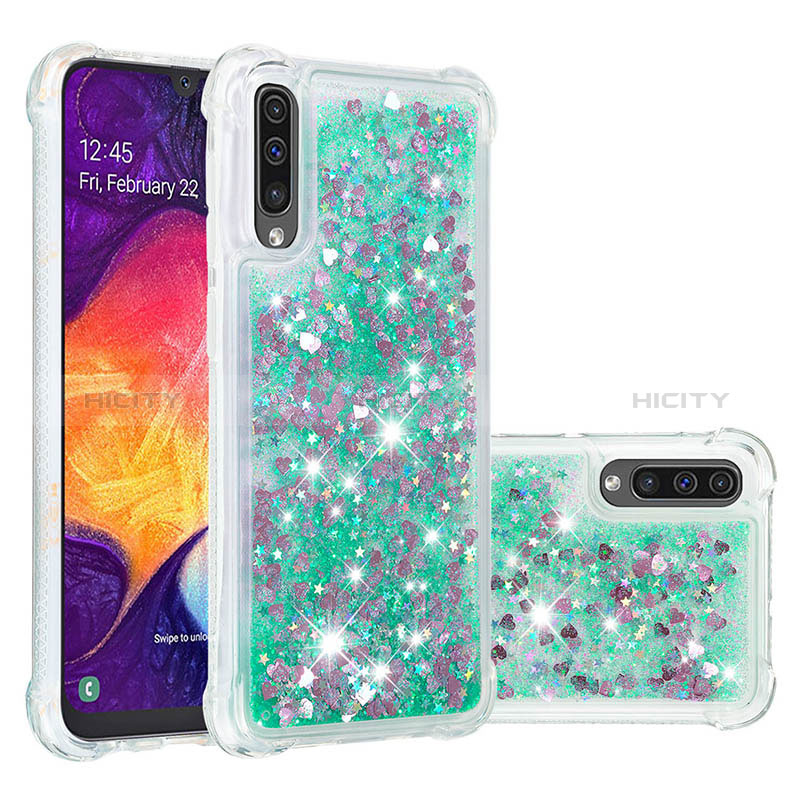 Funda Silicona Carcasa Goma Bling-Bling S01 para Samsung Galaxy A50