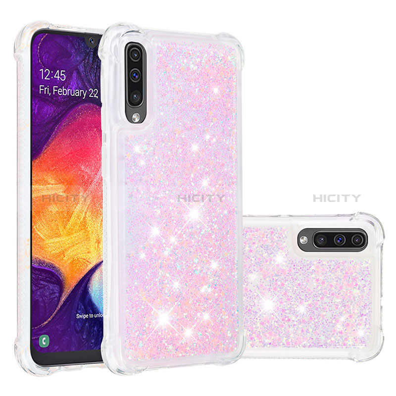 Funda Silicona Carcasa Goma Bling-Bling S01 para Samsung Galaxy A50