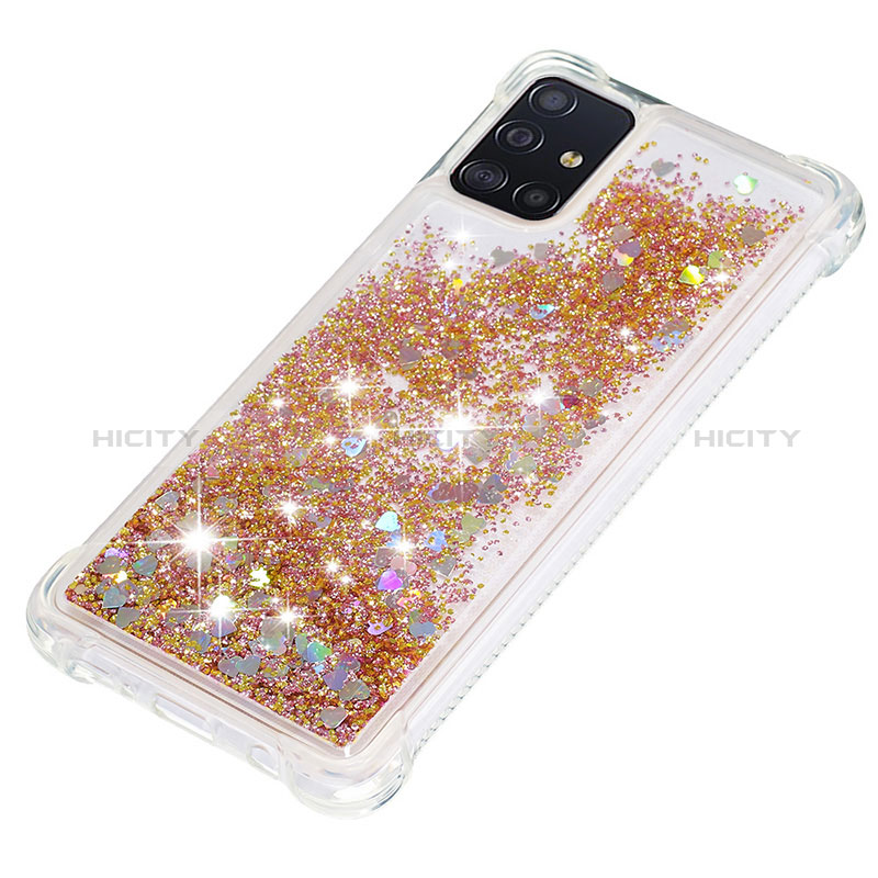 Funda Silicona Carcasa Goma Bling-Bling S01 para Samsung Galaxy A51 4G