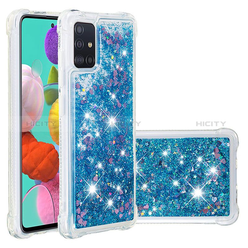 Funda Silicona Carcasa Goma Bling-Bling S01 para Samsung Galaxy A51 4G