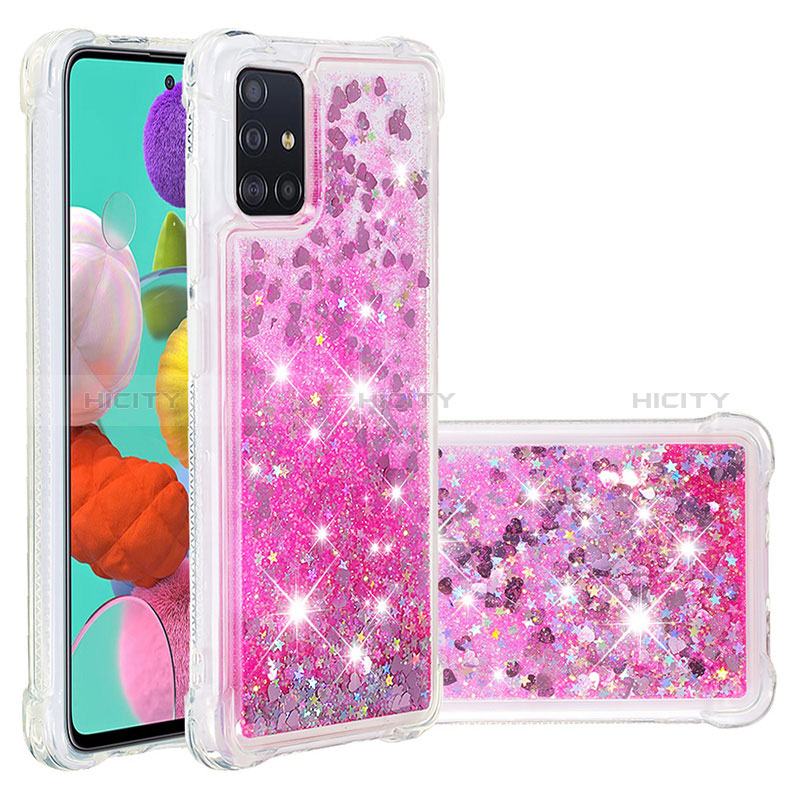 Funda Silicona Carcasa Goma Bling-Bling S01 para Samsung Galaxy A51 5G