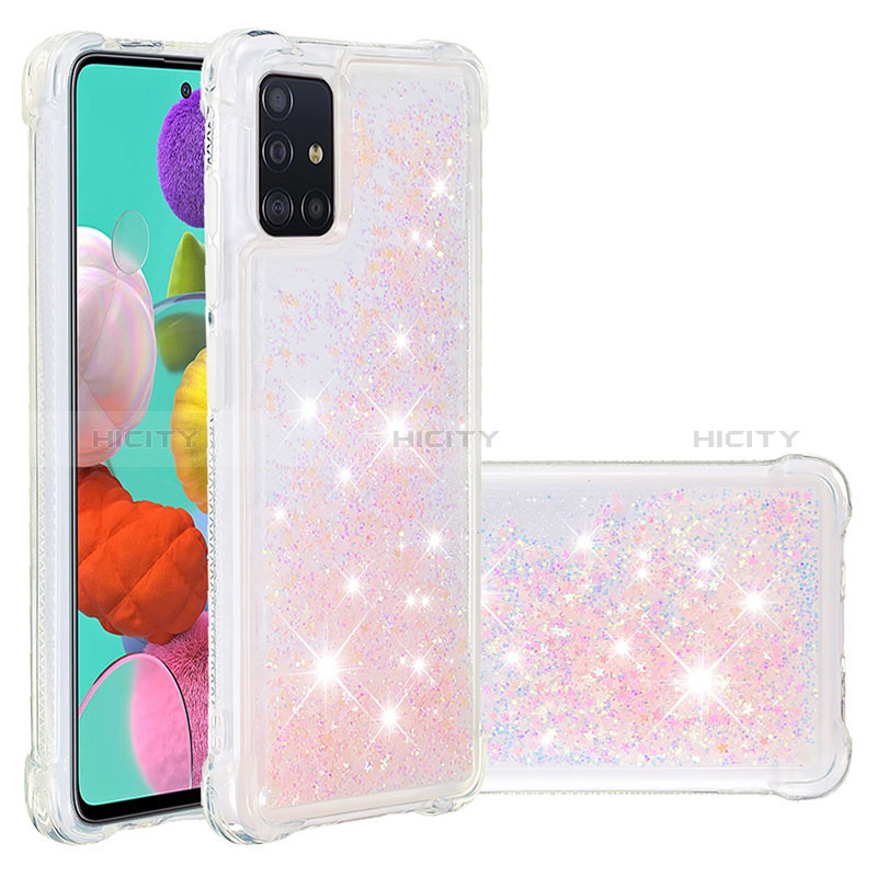 Funda Silicona Carcasa Goma Bling-Bling S01 para Samsung Galaxy A51 5G