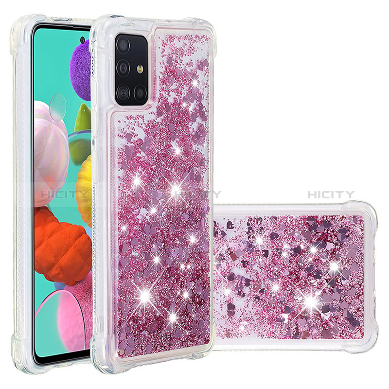 Funda Silicona Carcasa Goma Bling-Bling S01 para Samsung Galaxy A51 5G