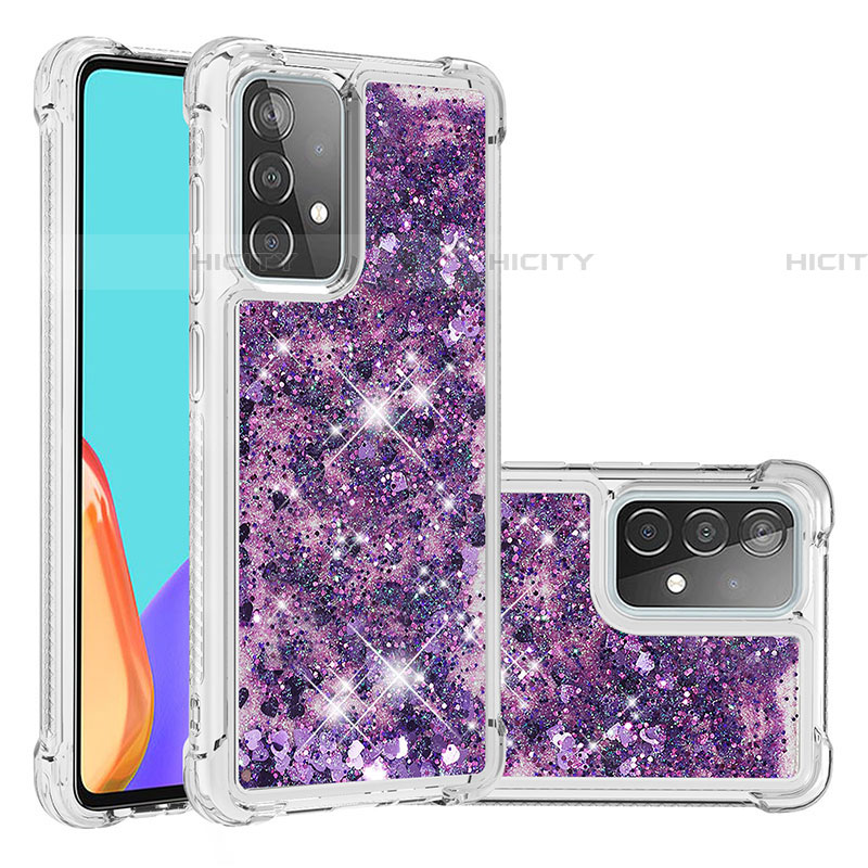 Funda Silicona Carcasa Goma Bling-Bling S01 para Samsung Galaxy A52 4G