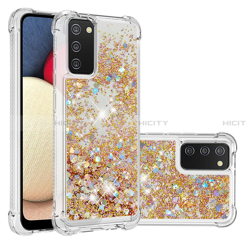 Funda Silicona Carcasa Goma Bling-Bling S01 para Samsung Galaxy F02S SM-E025F