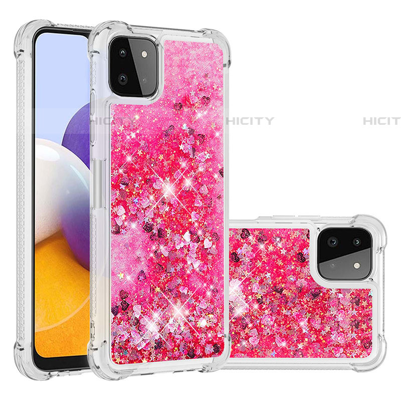 Funda Silicona Carcasa Goma Bling-Bling S01 para Samsung Galaxy F42 5G